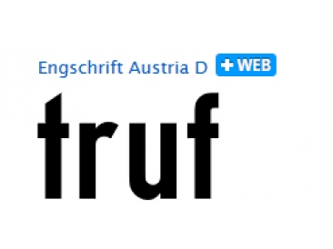 Engschrift Austria D