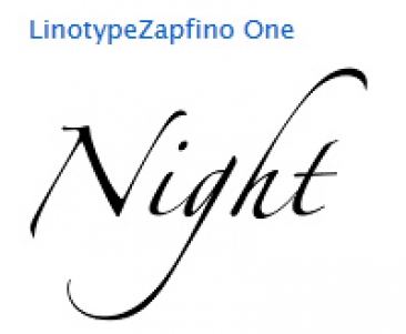linotype zapfino